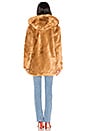 view 3 of 3 Faux Fur Coat 84 in Brown