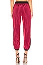 view 4 of 4 Gino Pant in Burgundy & Black