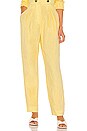 view 1 of 4 Kameron Pant in Butter Yellow