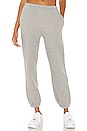 view 1 of 4 PANTALON SWEAT CAITLIN in Heather Grey
