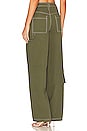 view 5 of 8 Noa Cargo Pant in Olive Green