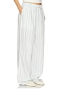 view 3 of 7 PANTALON HARPER in Light Blue White Stripe