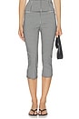 view 1 of 7 PANTALON GIGI in Black And White Gingham