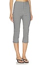 view 3 of 7 PANTALON GIGI in Black And White Gingham