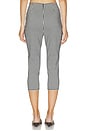 view 5 of 7 PANTALON GIGI in Black And White Gingham