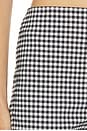 view 7 of 7 PANTALON GIGI in Black And White Gingham