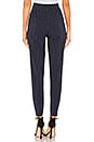 view 3 of 4 High Waist Legging in Navy Pinstripe