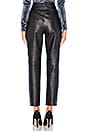 view 3 of 4 Leather Pant 417 in Black
