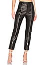 view 2 of 5 Zip Up Pant in Black