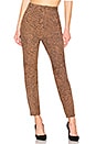 view 1 of 4 Leopard Leather Pant in Leopard