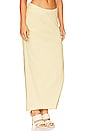 view 2 of 5 Lucia Maxi Skirt in Banana Creme