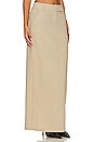 view 2 of 4 Idalia Maxi Skirt in Taupe Sand