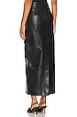 view 3 of 4 Halle Faux Leather Maxi Skirt in Black