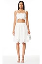 view 4 of 5 Aria Skirt in White