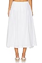 view 4 of 6 Emmy Midi Skirt in White