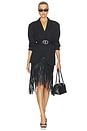 view 6 of 6 Madison Midi Skirt in Black