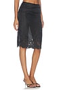 view 2 of 6 Elsie Skirt in Black