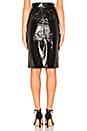 view 3 of 4 Patent Pencil Skirt in Black