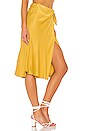 view 2 of 4 FALDA ALTA DE LA CINTURA ALESSA in Ochre