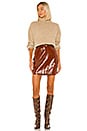 view 4 of 4 Skirt 416 in Warm Brown