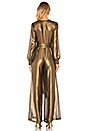 view 3 of 3 Jumpsuit 655 in Gold Lurex