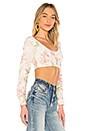 view 2 of 4 x REVOLVE 551 Top in Cream Floral