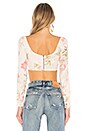 view 3 of 4 x REVOLVE 551 Top in Cream Floral