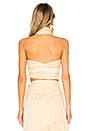 view 3 of 4 532 ホルタークロップトップ in Golden Yellow