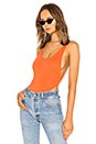view 1 of 5 High Hip Bodysuit in Orange