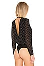 view 4 of 6 BODY LUCIANA in Black With Crystal