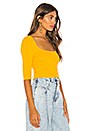 view 2 of 4 Carol Top in Yellow