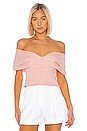 view 1 of 4 Lidia Top in Baby Pink