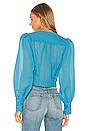 view 4 of 6 Salma Top in Cerulean Blue