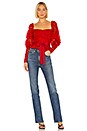 view 5 of 5 Donna Top in Red