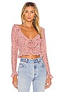 view 1 of 4 Demetria Top in Mauve