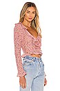 view 2 of 4 Demetria Top in Mauve