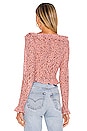 view 3 of 4 Demetria Top in Mauve