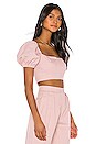 view 2 of 4 Brianna Top in Blush