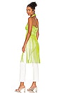 view 3 of 5 Olivia Top in Lime Green