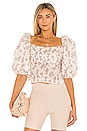 view 2 of 5 Alice Top in Rachelle Print
