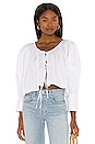view 2 of 5 Carey Top in White