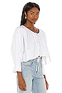 view 3 of 5 Carey Top in White
