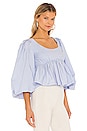 view 2 of 4 Adalet Top in Powder Blue