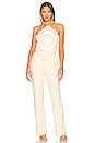 view 4 of 4 Valo Crochet Halter Top in Ivory & White