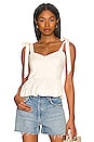 view 1 of 5 Elliot Top in Ivory