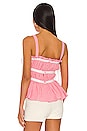 view 3 of 4 Paola Top in Pink & White Gingham