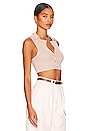 view 2 of 4 Netto Collared Top in Pale Mauve