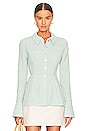 view 1 of 5 Jovi Top in Seafoam Green
