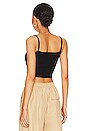 view 3 of 4 Macrae Crochet Corset Top in Black