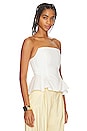 view 3 of 5 Nicoletta Corset Top in White